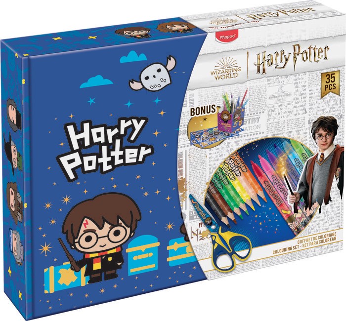 Maped - Harry Potter - Colouring Gift Box (899797)