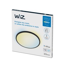 WiZ - Superslim Smart Taklampa - Svart 22W