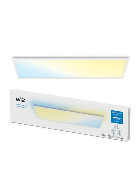 WiZ - Justerbar Hvid LED Panel - 120x30 - 36W - Hvid