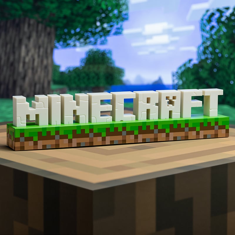 Minecraft Logo Light - Fan-shop