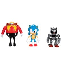 Sonic - 4" Figur Multi-Pakke