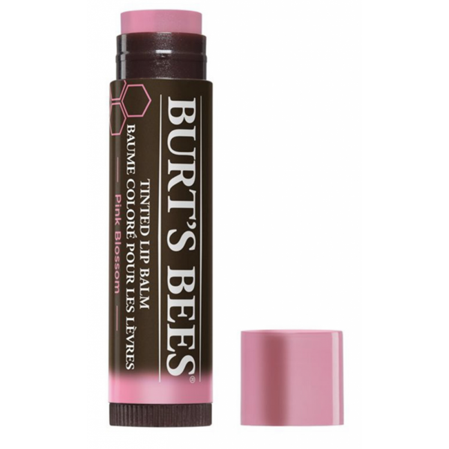 Burt's Bees - Tinted Lip Balm Pink Blossom - Lippenpflege