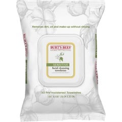 Burt's Bees - Facial Cleansing Towelettes Sensitive - Renseservietter