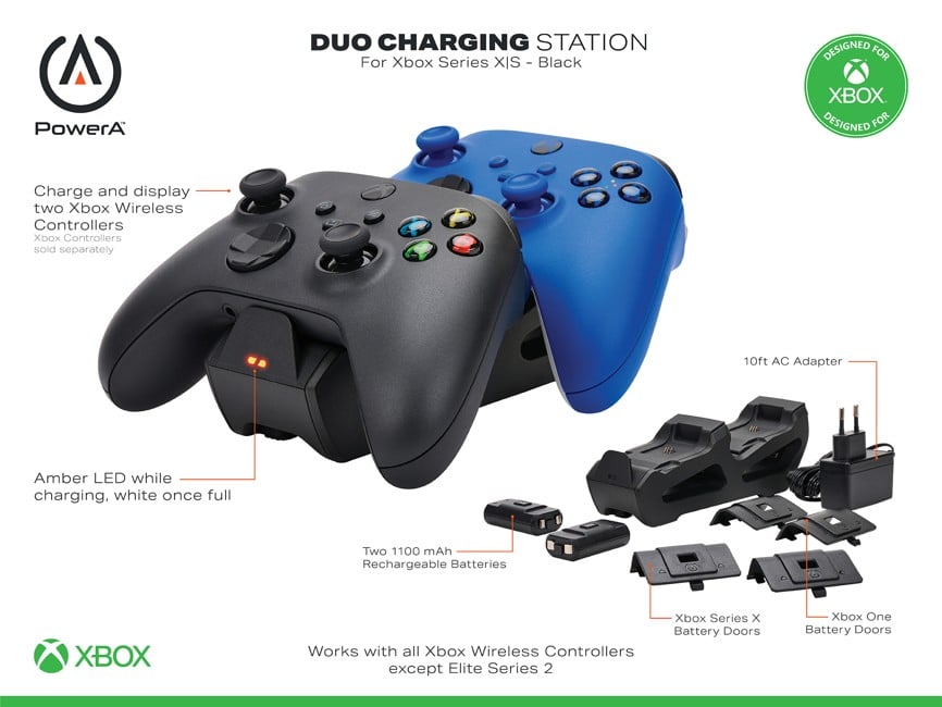 PowerA XBX Duo Charging Station - Black /Xbox Series X