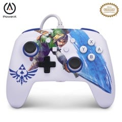 PowerA NSW ENH Wired Controller -  Master Sword Attack /Nintendo Switch