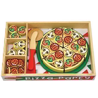 Melissa&Doug - Wooden Pizza (#50533)