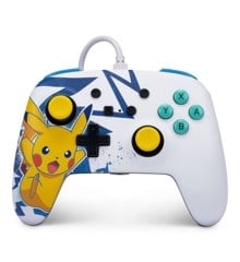 PowerA NSW ENH Wired Controller - Pikachu High Voltage