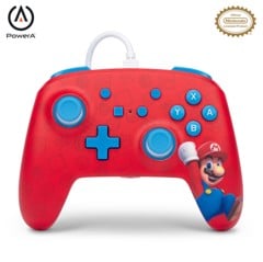 PowerA NSW ENH Wired Controller - WOO HOO MARIO /Nintendo Switch