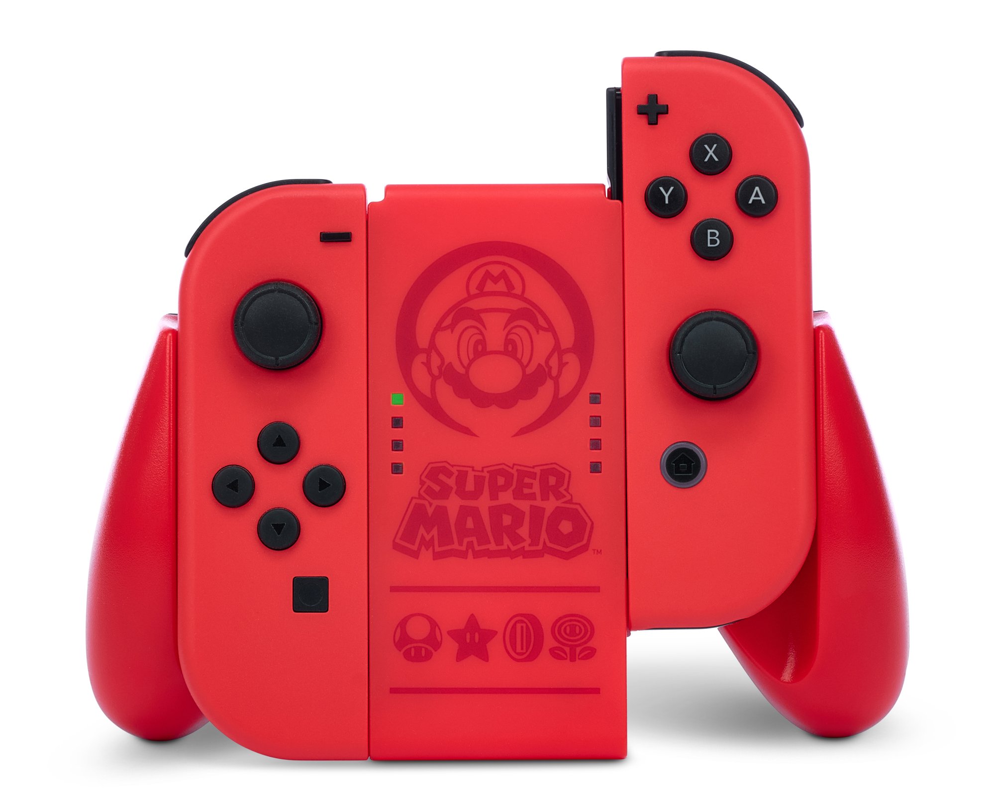 PowerA JOY-CON Comfort Grip - Super Mario Red - Videospill og konsoller
