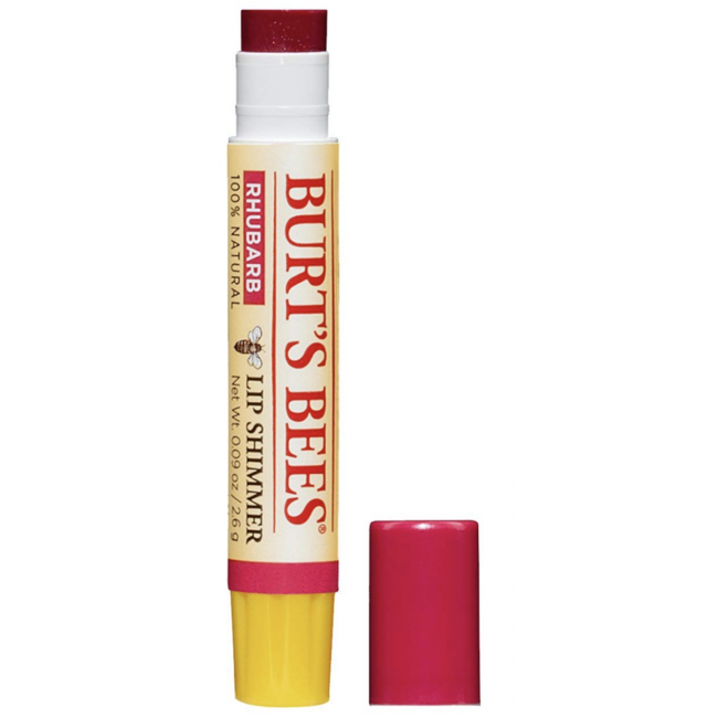 Burt's Bees - Lip Shimmer - Rhubarb