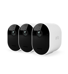 Arlo - Pro 4 Spotlight Camera with 3x Camera Kit - White