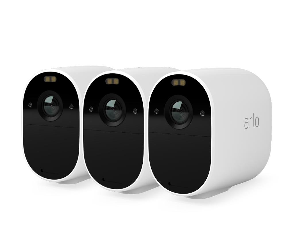 Arlo - Essential Spotlight Camera With 3x Camera - White
