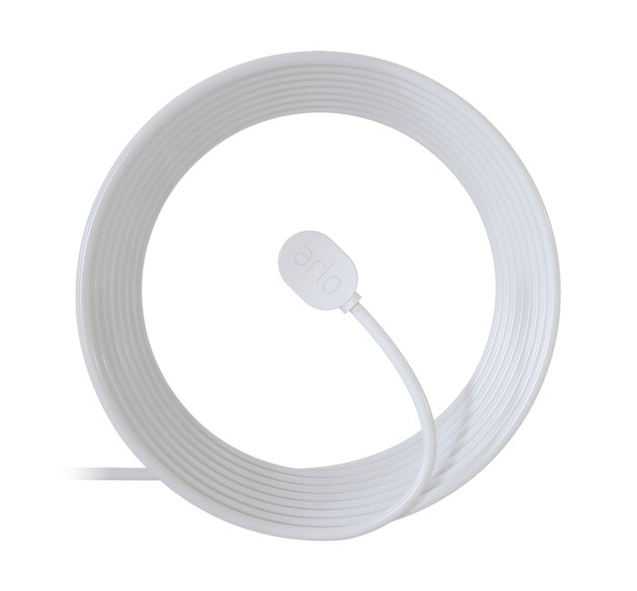Arlo - Outdoor Cable With Magnetic Connection - White