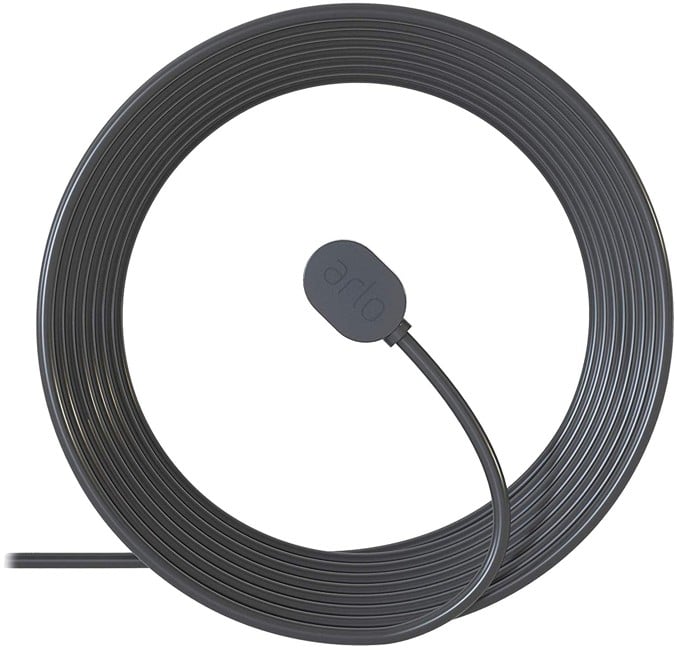 Arlo - Outdoor Cable With Magnetic Connection - Black