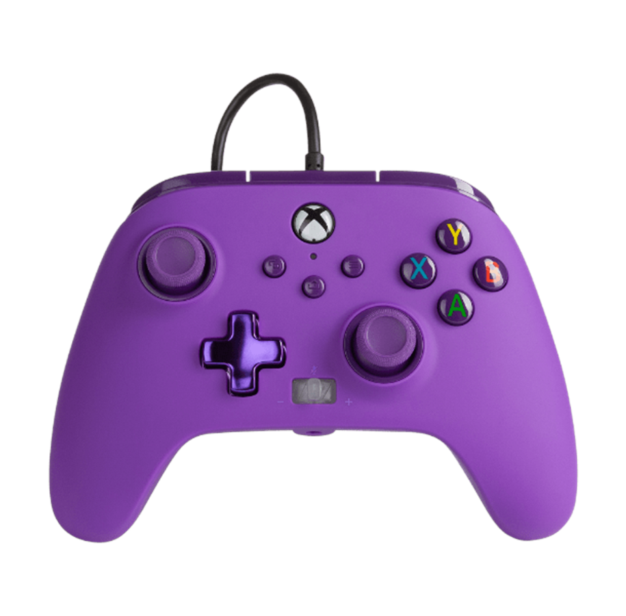 PowerA Enhanced Wired Controller For Xbox Series X - S– Royal Purple - Videospill og konsoller