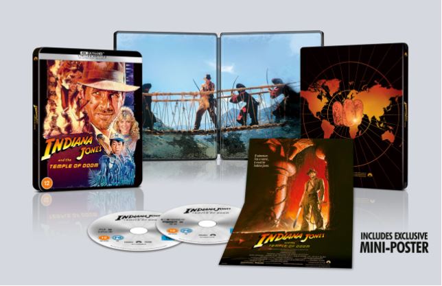 Indiana Jones and the Temple of Doom Steelbook limited edition