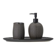 Bloomingville - Hrin Soap Dispenser Set - Grey (82049295)