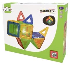 Magnatix, Magnetiske fliser med lys  27 pcs