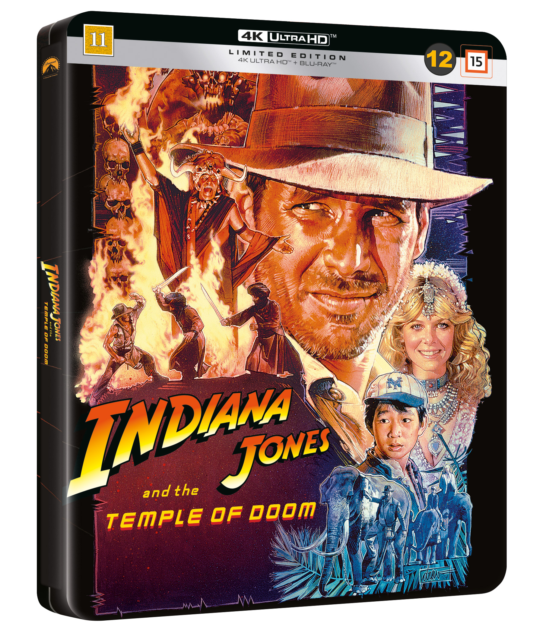 Indiana Jones And The Temple Of Doom Steelbook
