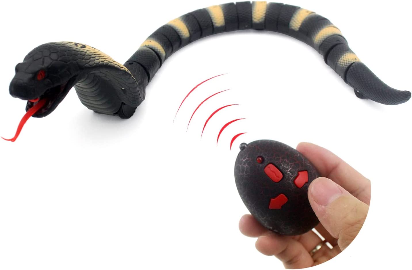 REAL WILD - Remote controled Cobra Snake - (20248) - Leker