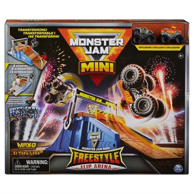 Monster Jam - Mini Flip & Go Playset (6064037)
