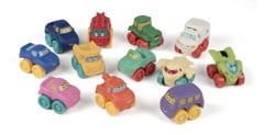 B Beez - Soft Cars (12 pcs) (41090)