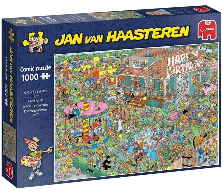 Jan van Haasteren - Børnefødsesldag (1000 Brikker)