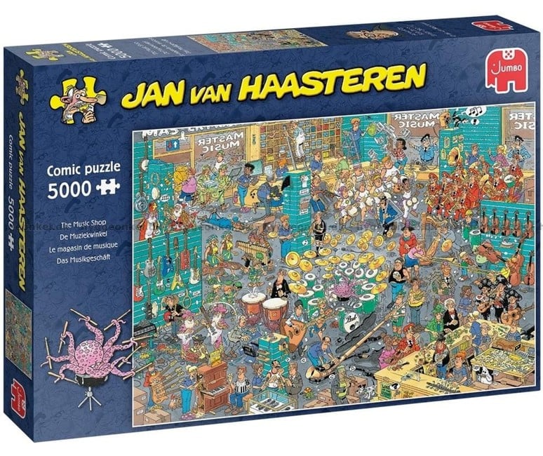 Jan van Haasteren - The Music Shop - 5000 pcs - (20050)