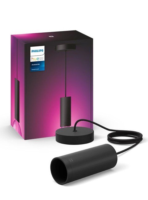 Philips Hue - Black Cord E27 - Bulb not included