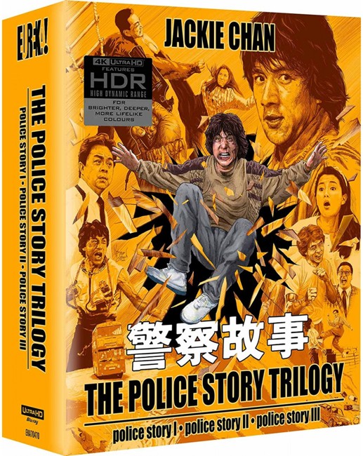 The Police Story Trilogy 4k UHD