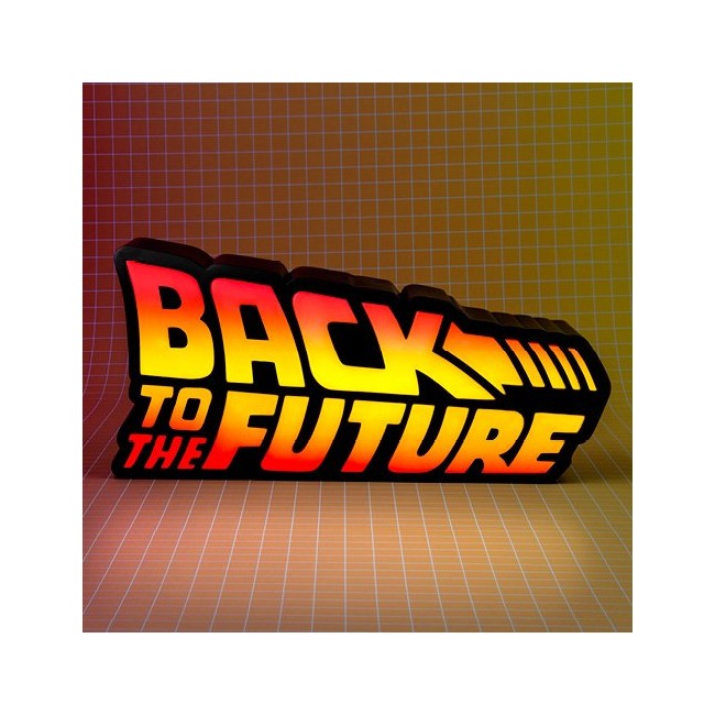 Back to the Future Logo Light