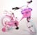 Volare - Children's Bicycle 14" - Rose Pink/white (81611) thumbnail-4