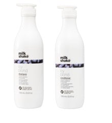 milk_shake - Icy Blonde Shampoo + Conditioner 1000 ml