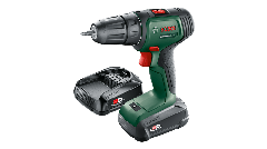 CORDLESS DRILL / SCREWDRIVER WITH TWO GEARS Universal Drill 18V