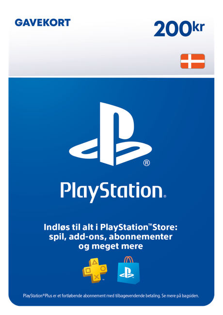 PlayStation® gavekort 200 kr.