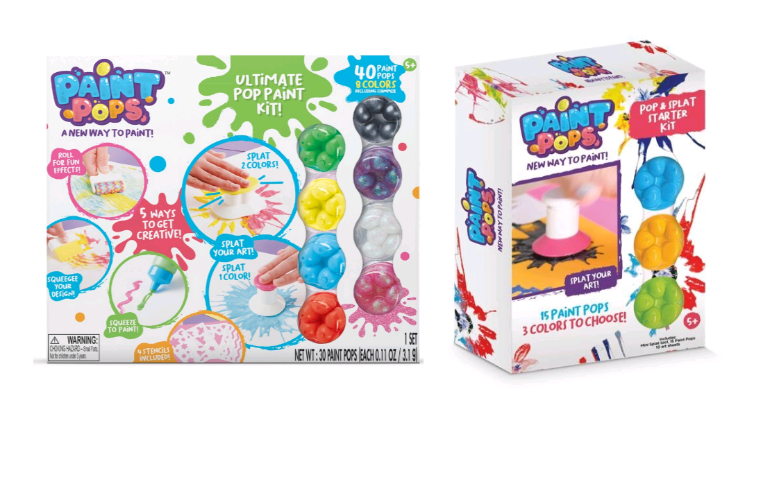 Paint Pops - Pop and Splat Starter Kit + Pop n Splat all that kit