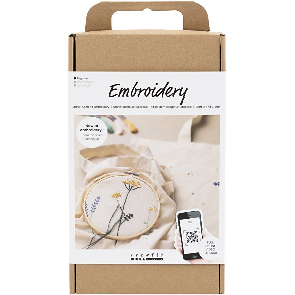 DIY Kit - Starter Craft Kit Embroidery (970851) - Leker