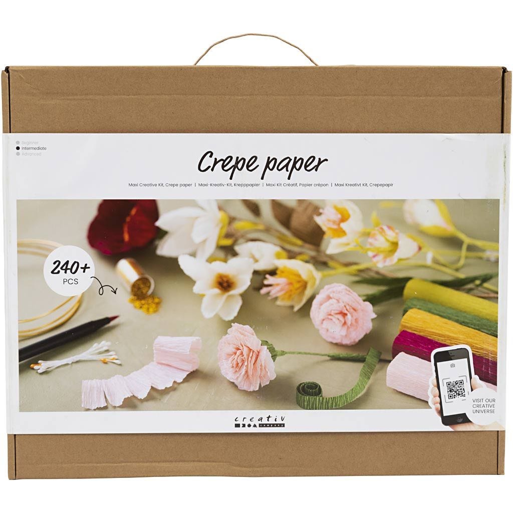DIY Kit - Maxi Creative Kit - Crepe Paper (97088) - Leker