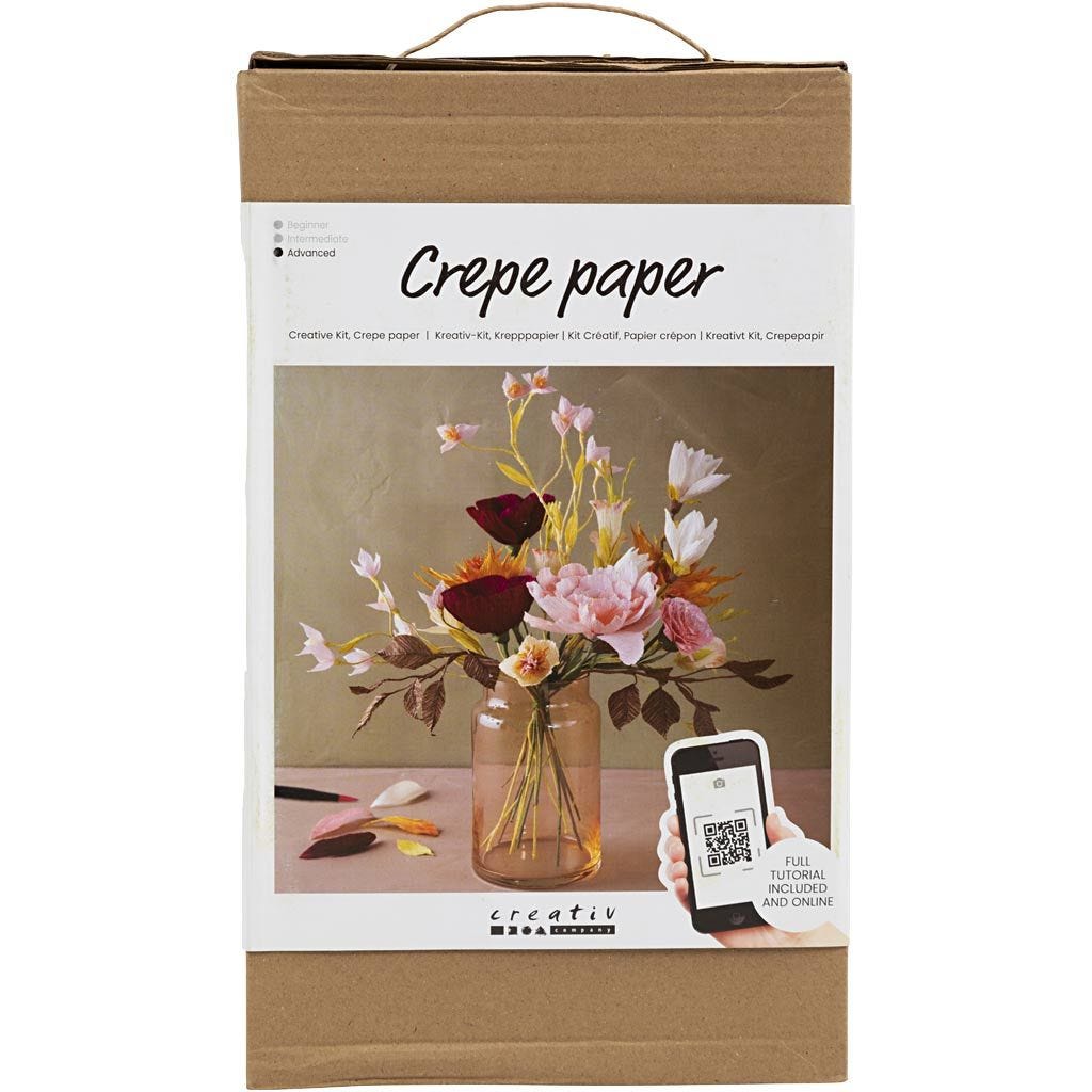 DIY Kit - Creative Kit - Crepe Paper (97089) - Leker