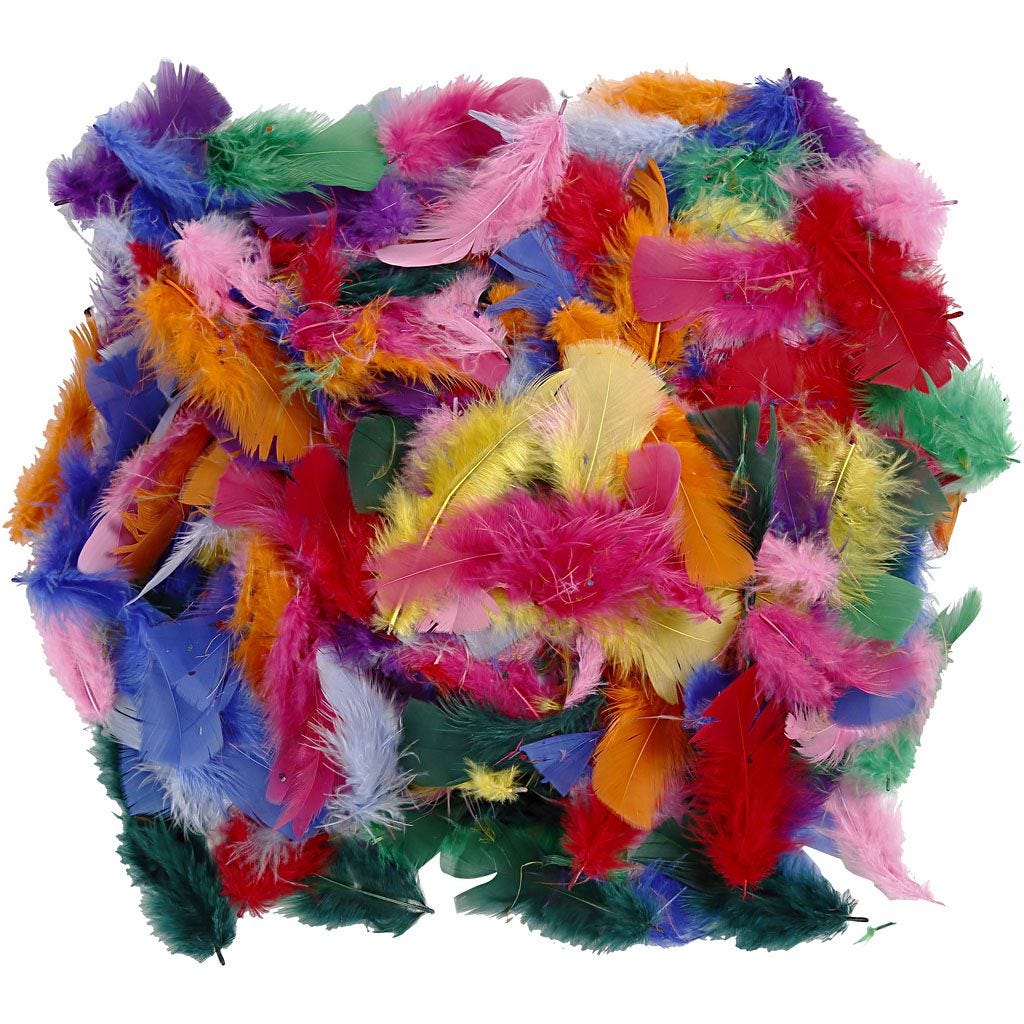 Feathers 50 g. (51661)