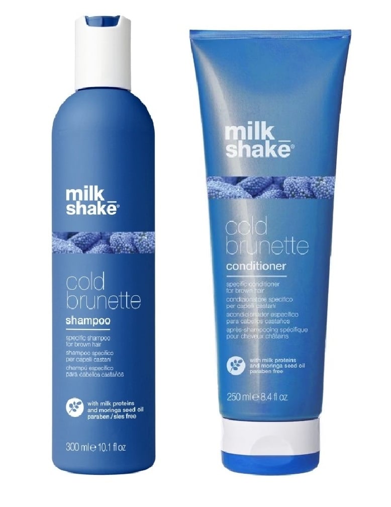 milk_shake - Cold Brunette Shampoo 300 ml + Cold Brunette Conditioner 250 ml