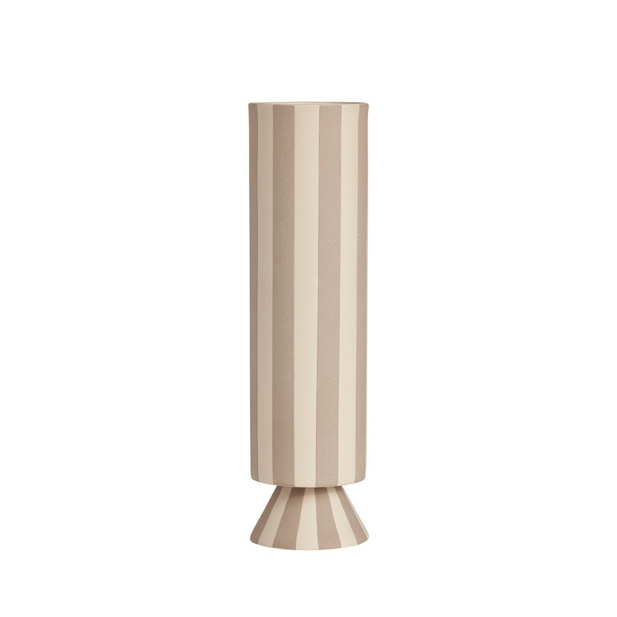 Oyoy Living - Toppu Vase High - Clay (L300678) - Hjemme og kjøkken