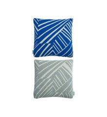 OYOY Mini -  Smilla Cushion - Light Grey / Blue (1104014)