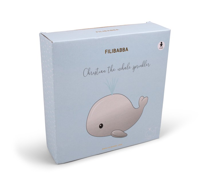 Filibabba - Sprinkler toy – Christian the whale