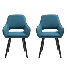 House Of Sander - Set of 2 Frida Chairs - Blue (101616)