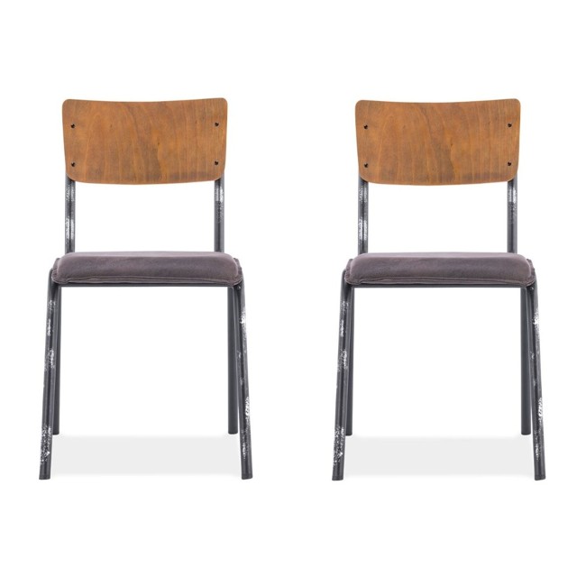 House of Sander - Set of 2 Retro chairs - Vintage (28100)