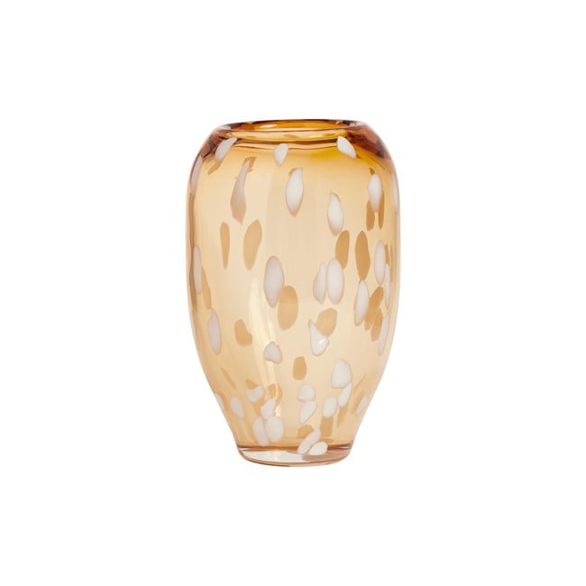 OYOY Living - Jali Vase - Medium - Amber (L300596)
