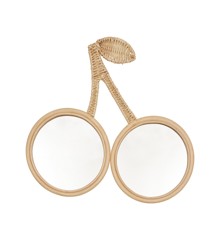 OYOY Mini - Cherry Rattan Wall Mirror (M107277)
