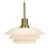 Dyberg Larsen - DL20 Opal Pendant lamp with brass base thumbnail-1