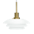 Dyberg Larsen - DL20 Opal Pendant lamp with brass base thumbnail-2